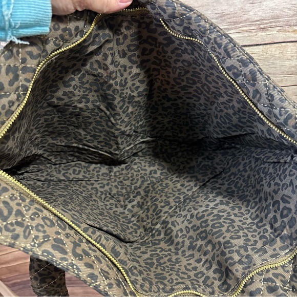 Moon Nude Savannah Tote Bag Leopard Print - Picture 6 of 6